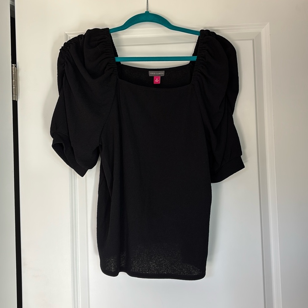 Ladies, Black Dressy Top, Vince Camuto, Size M